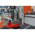 Bleu éléphant 1530 cnc routeur 4 axes atc, changeur d&#39;outil automatique de routeur cnc avec dispositif rotatif